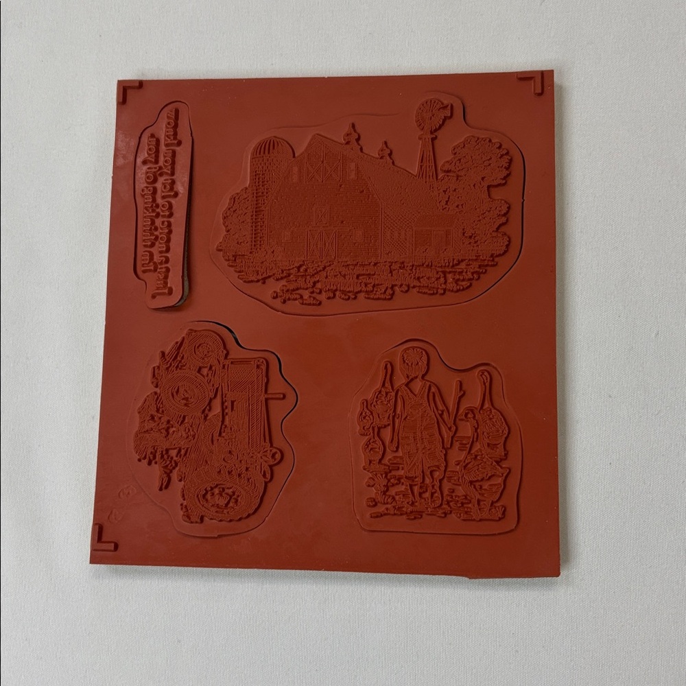 Stampin' Up! Heartland Farm Scenes Stamp Set - Picture 3 of 4